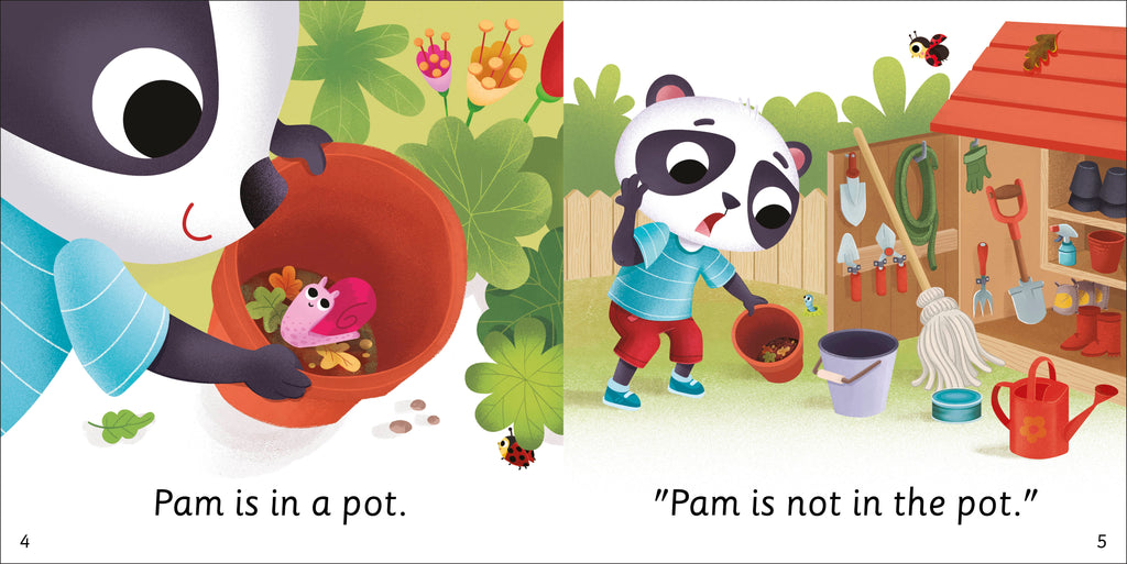 DK Super Phonics My First Decodable Stories Pet Shop Panda-Spread, Image, (PRHC, Design, Do, Not, Use)-6