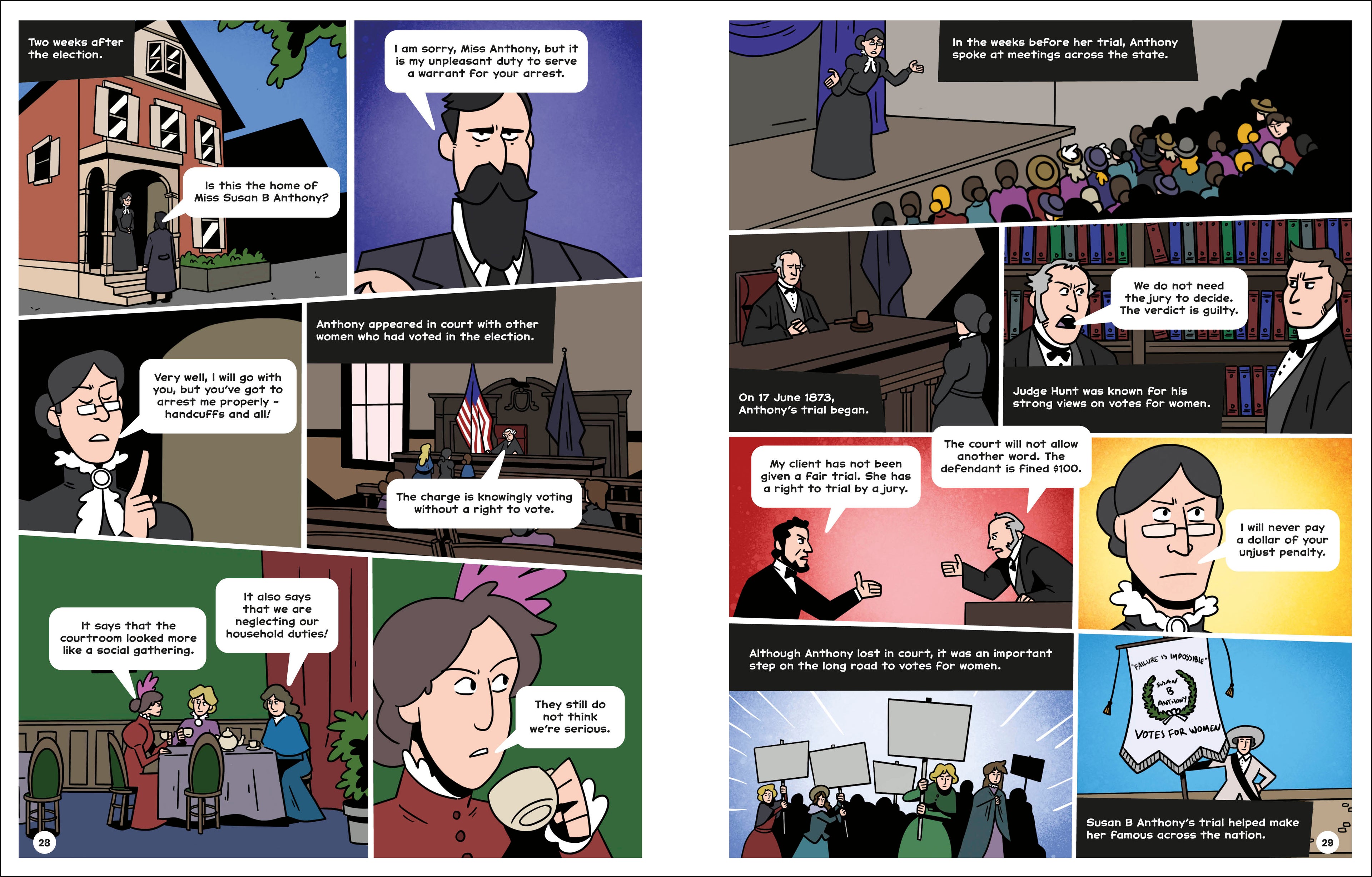 DK Super History Susan B Anthony and Women's Rights