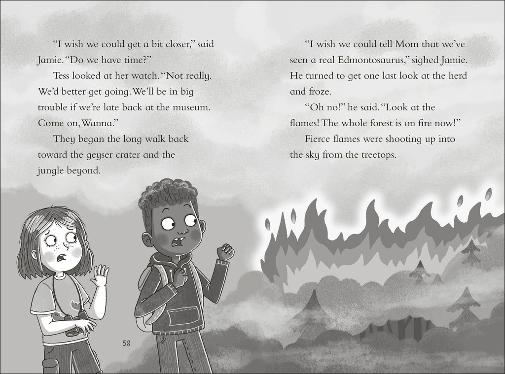 Dinosaur Club: The Edmontosaurus Stampede-Spread, Image, (PRHC, Design, Do, Not, Use)-3