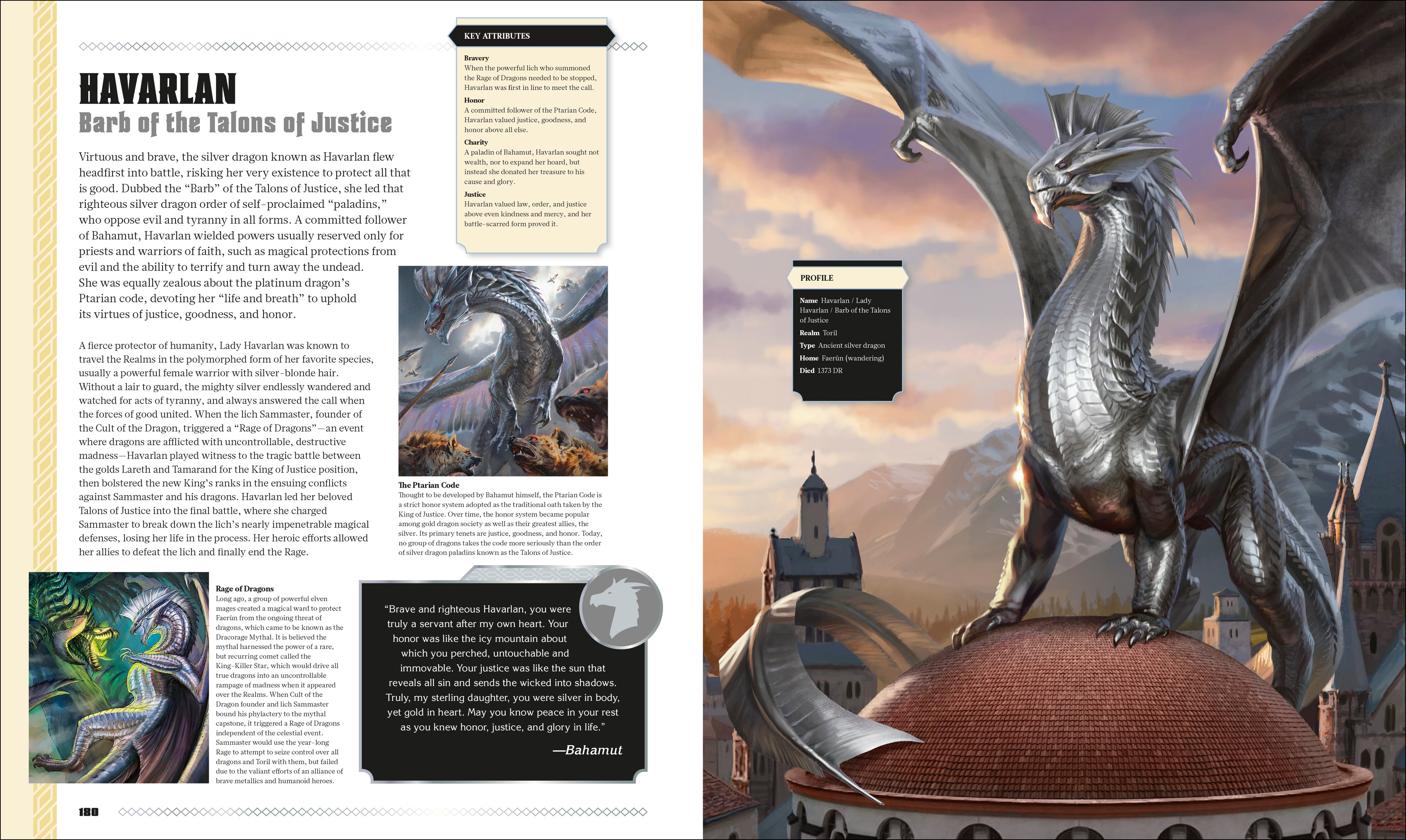 Dungeons & Dragons The Book of Dragons-Spread, Image, (PRHC, Design, Do, Not, Use)-8
