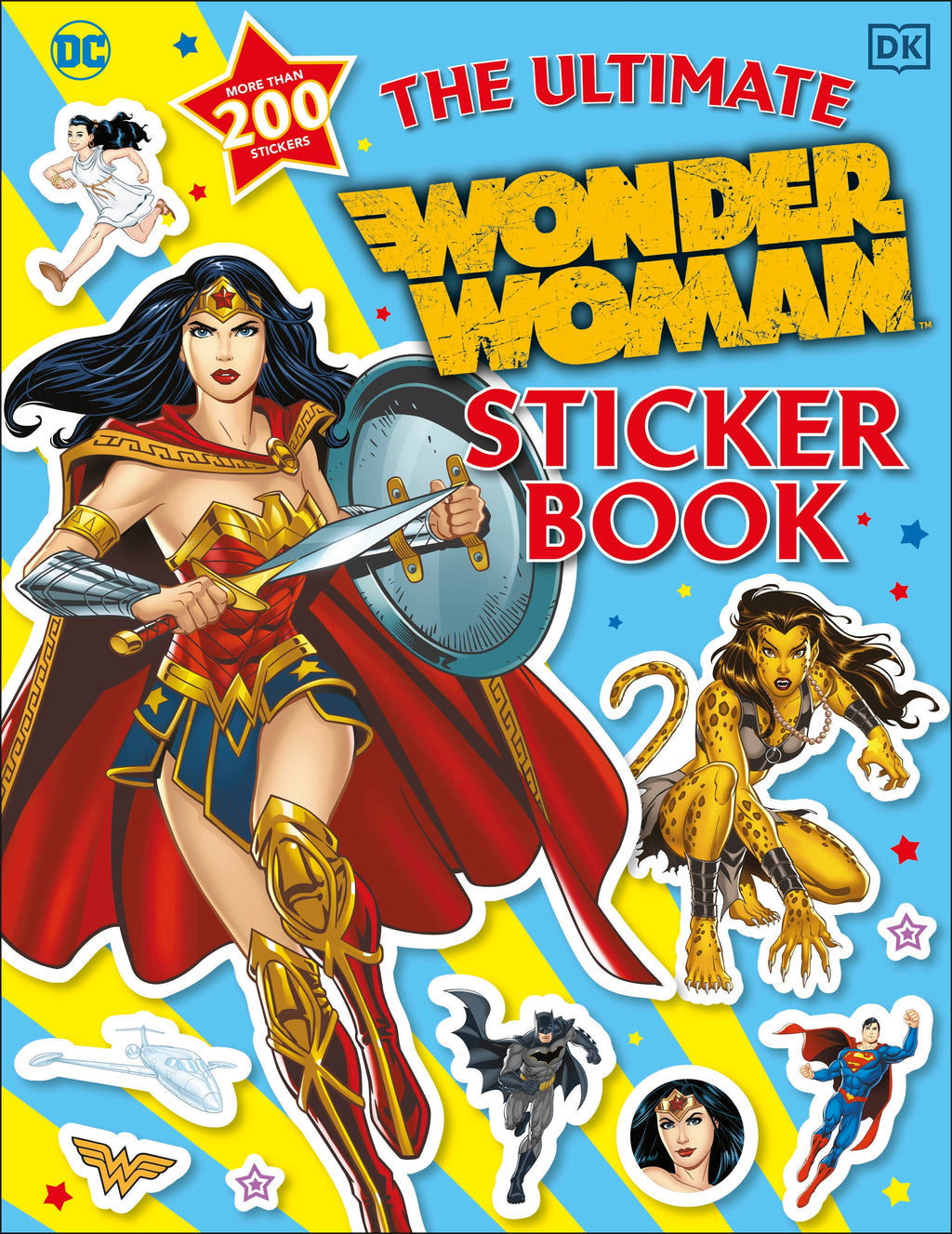 The Ultimate Wonder Woman Sticker Book jacket