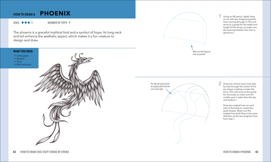 How to Draw Fun Stuff Stroke-by-Stroke-Spread, Image, (PRHC, Design, Do, Not, Use)-3