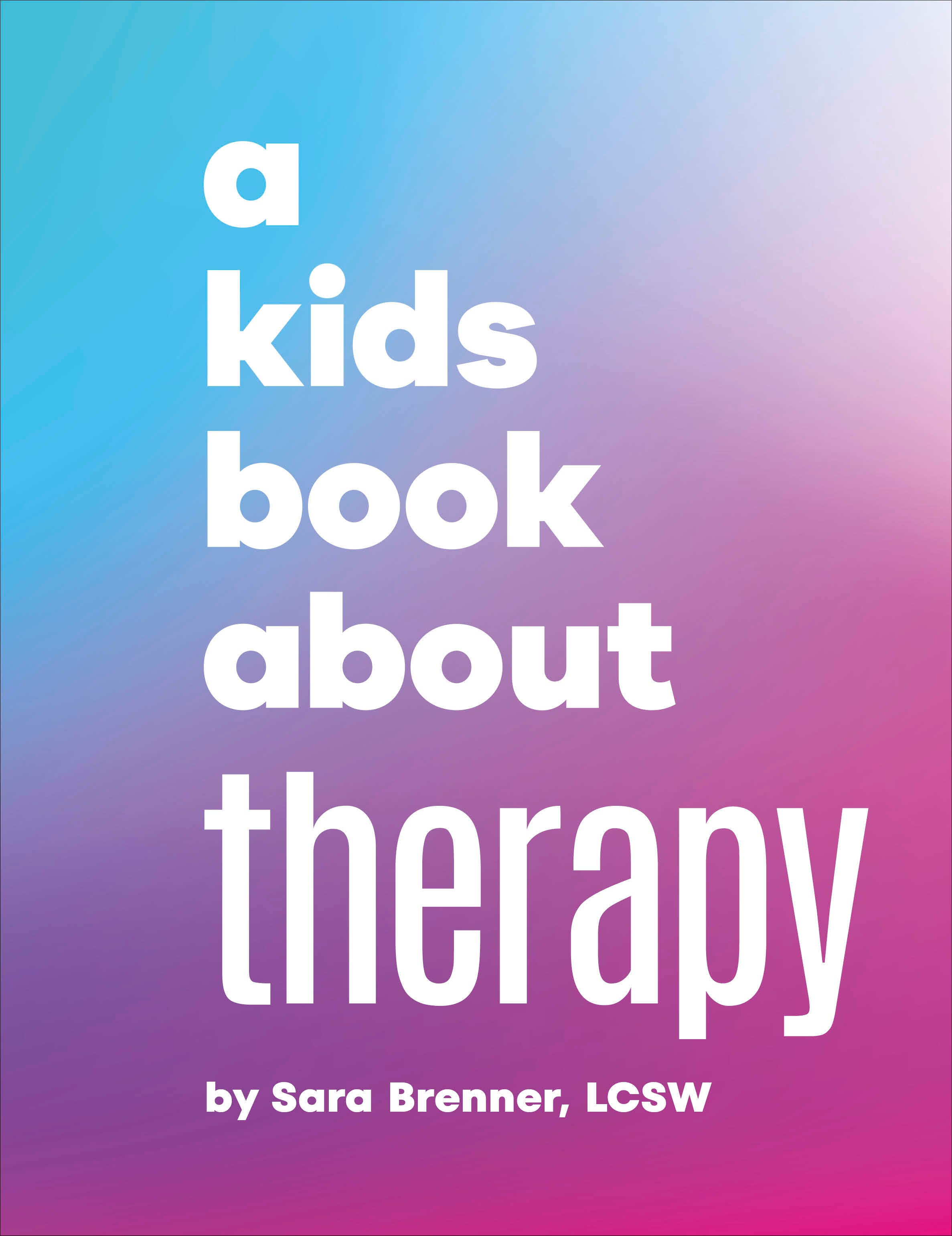 A Kids Book About Therapy jacket image