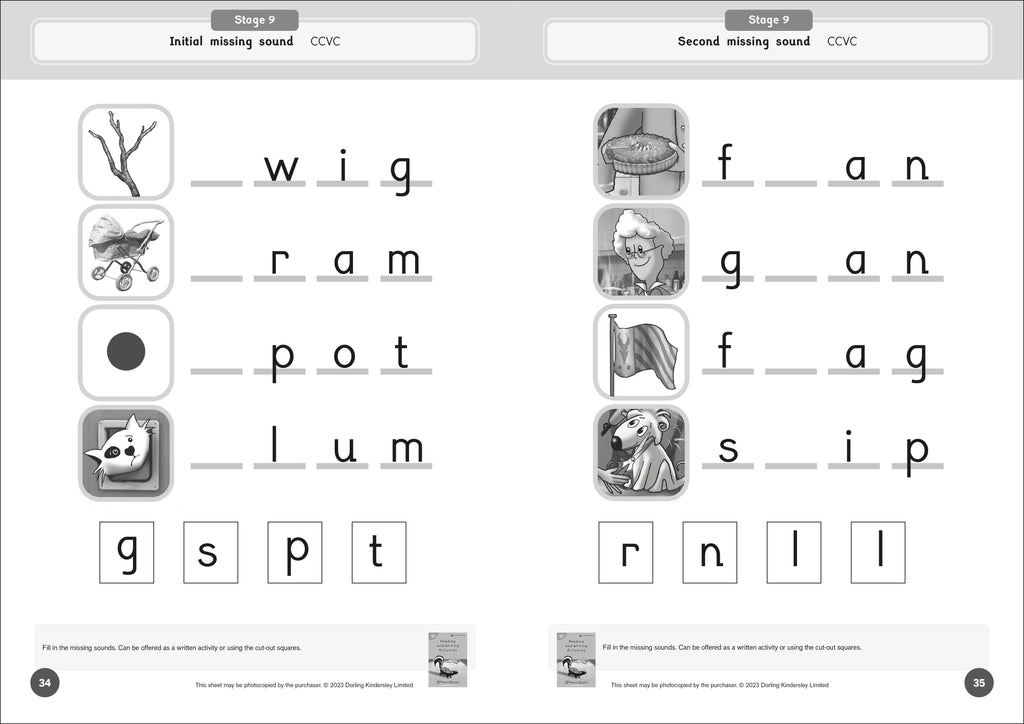 Phonic Books Dandelion Launchers Extras Reading and Writing Activities for Stages 8-15-image