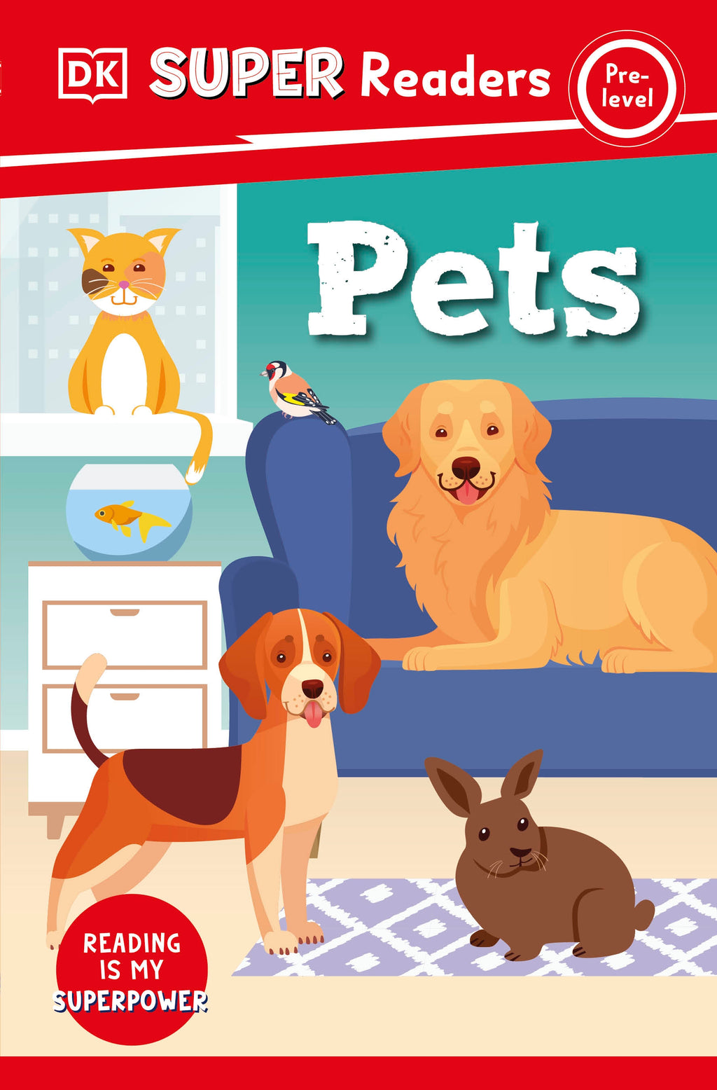 9780241602874-DK Super Readers Pre-Level Pets-Jacket Image