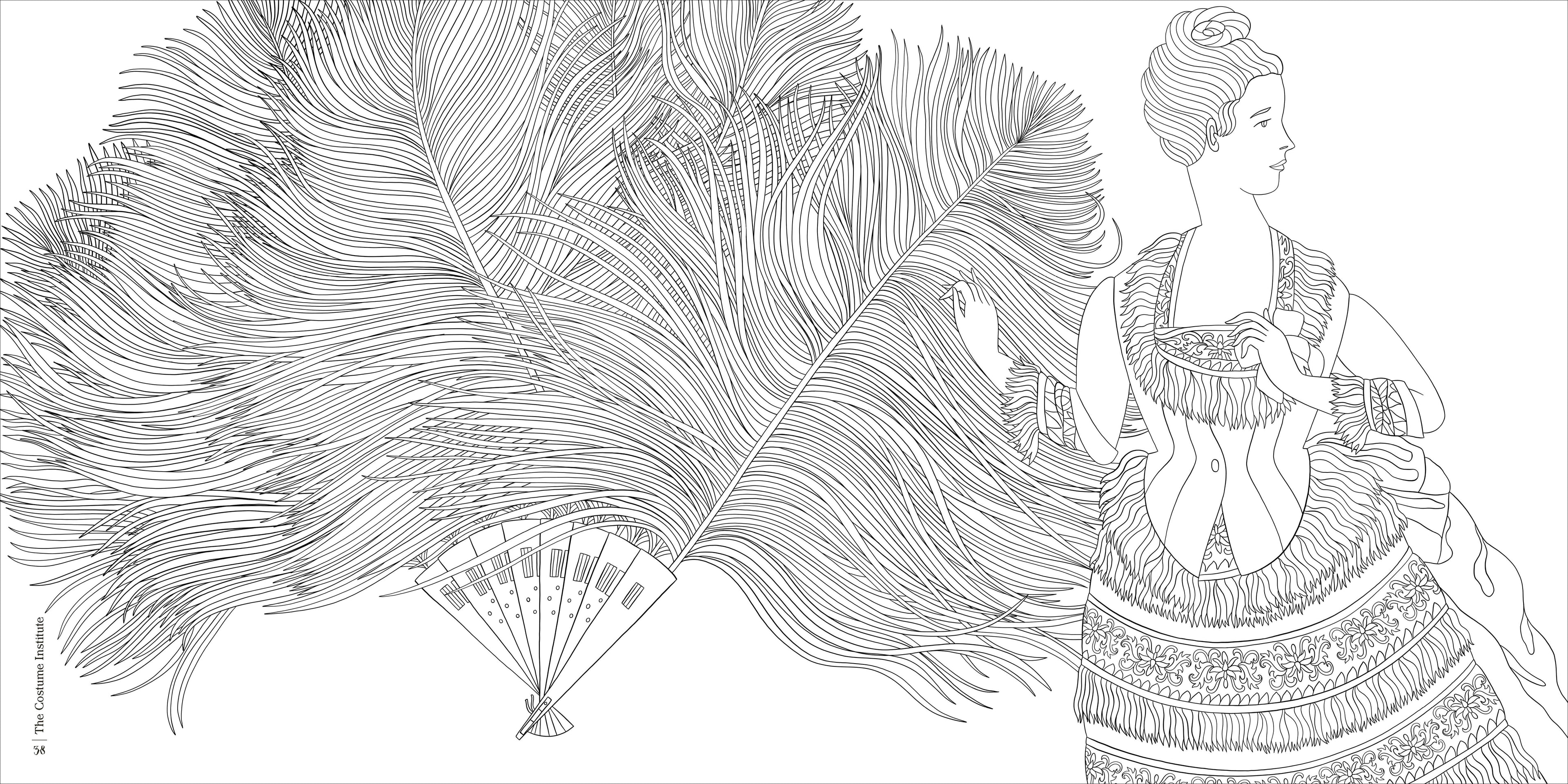 The Met Amazing Treasures Colouring Book-spread image