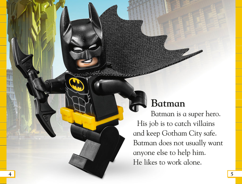 DK Readers L1: THE LEGO® BATMAN MOVIE Team Batman