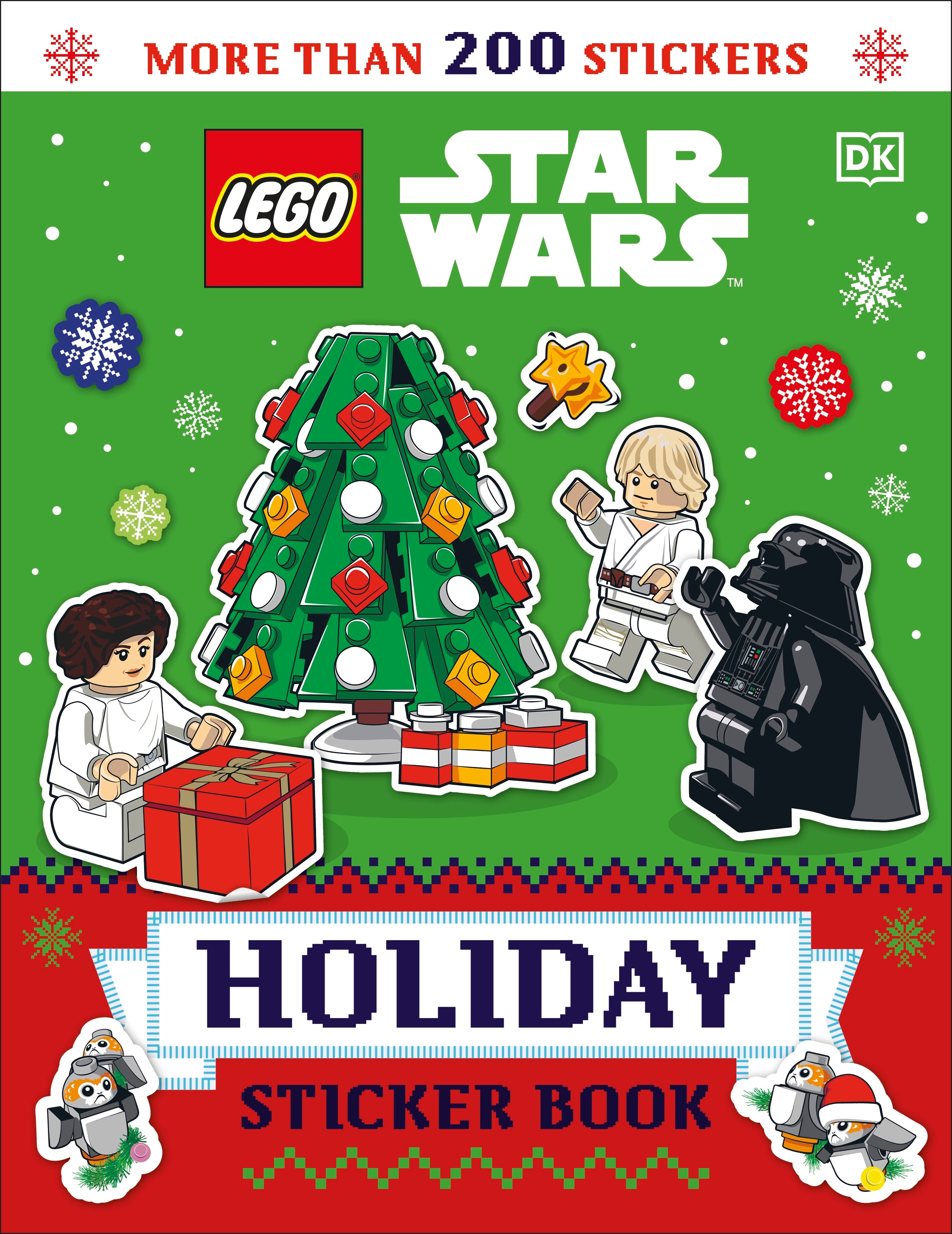LEGO Star Wars Holiday Sticker Book jacket