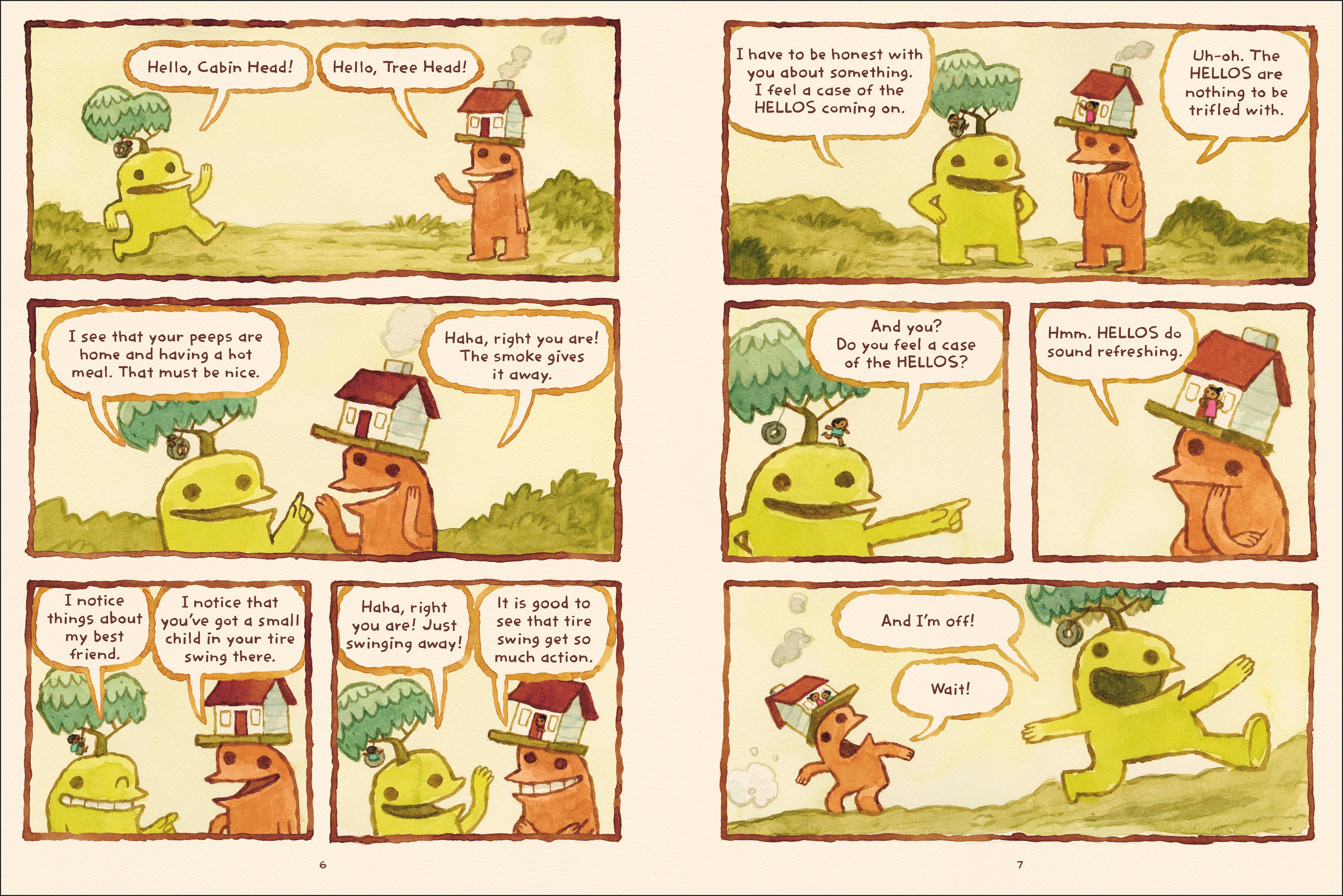 Cabin Head and Tree Head