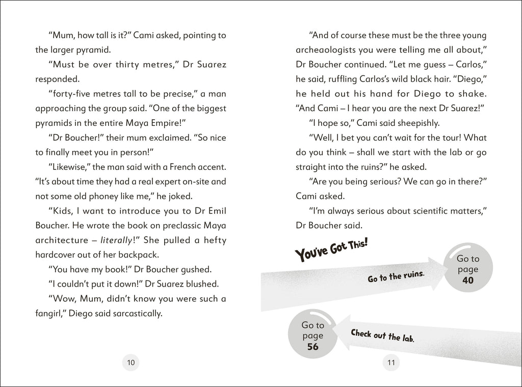 You've Got This! Maya Pyramid Mystery