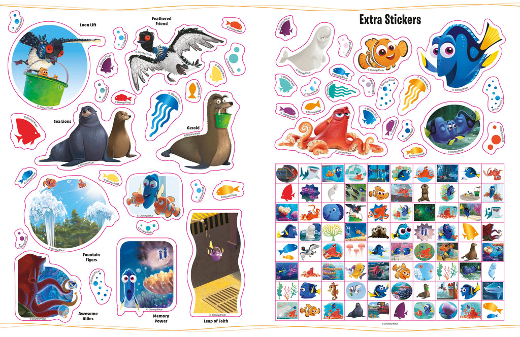 Ultimate Sticker Collection: Disney Pixar Finding Dory