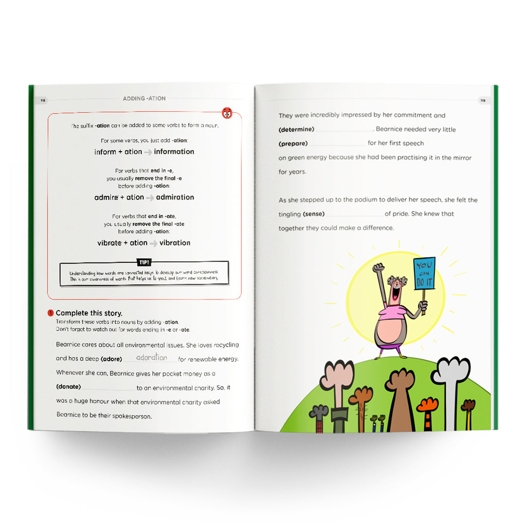 Mrs Wordsmith 4th Grade English Humongous Workbook-Spread, Image, (PRHC, Design, Do, Not, Use)-14