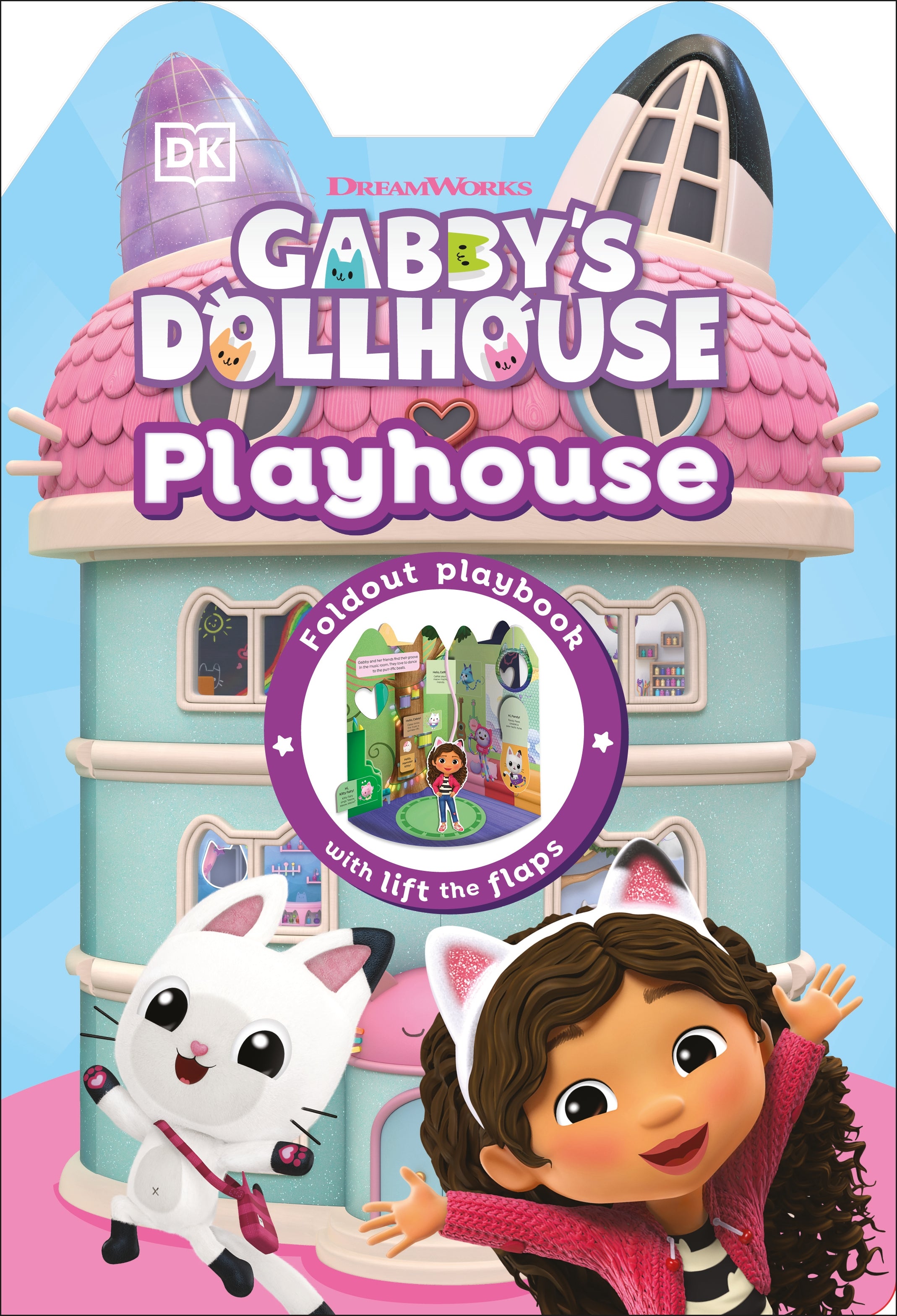 Gabby's Dollhouse Playhouse- book cover