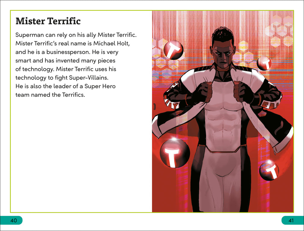 DK Super Readers Level 3 Superman Man of Steel-Spread, Image, (PRHC, Design, Do, Not, Use)-4