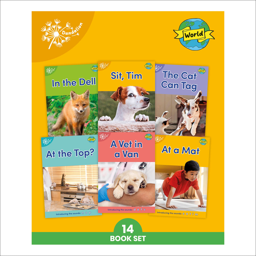 9780241666333-Phonic Books Dandelion World Stages 1-7-Jacket Image
