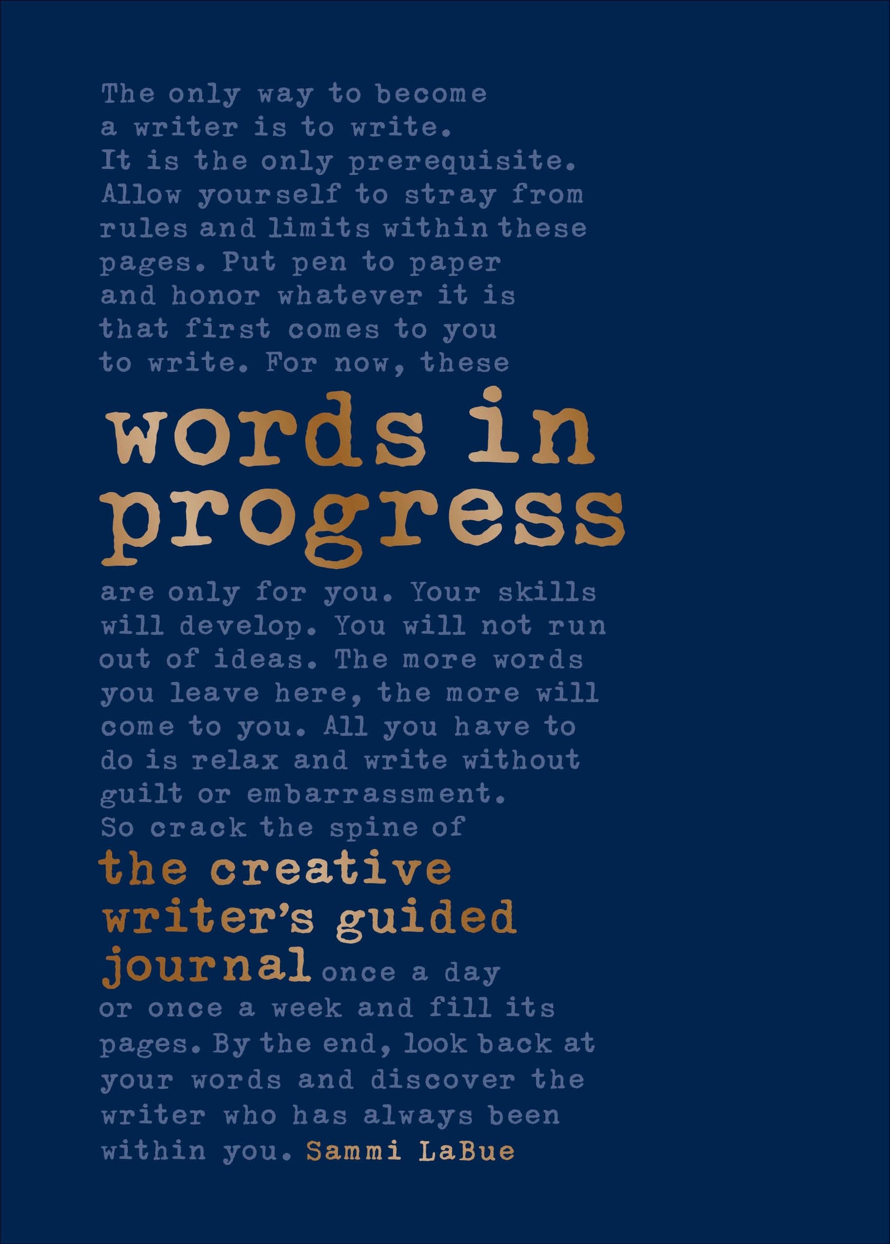 Words in Progress jacket