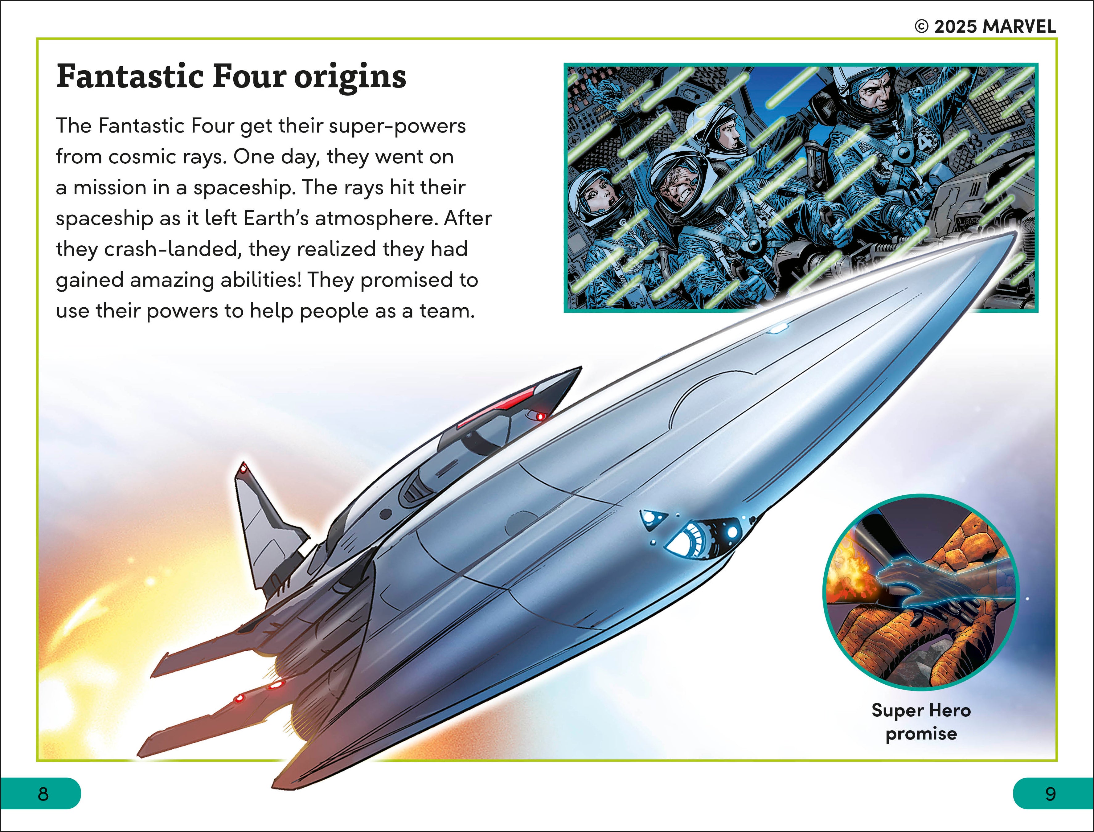 DK Super Readers Level 3 Marvel Fantastic Four Cosmic Adventures-Spread, Image, (PRHC, Design, Do, Not, Use)-1