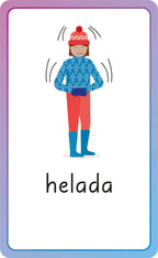 Spanish for Everyone Junior First Words Flash Cards-Spread, Image, (PRHC, Design, Do, Not, Use)-18