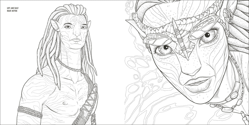 Avatar Colouring Book