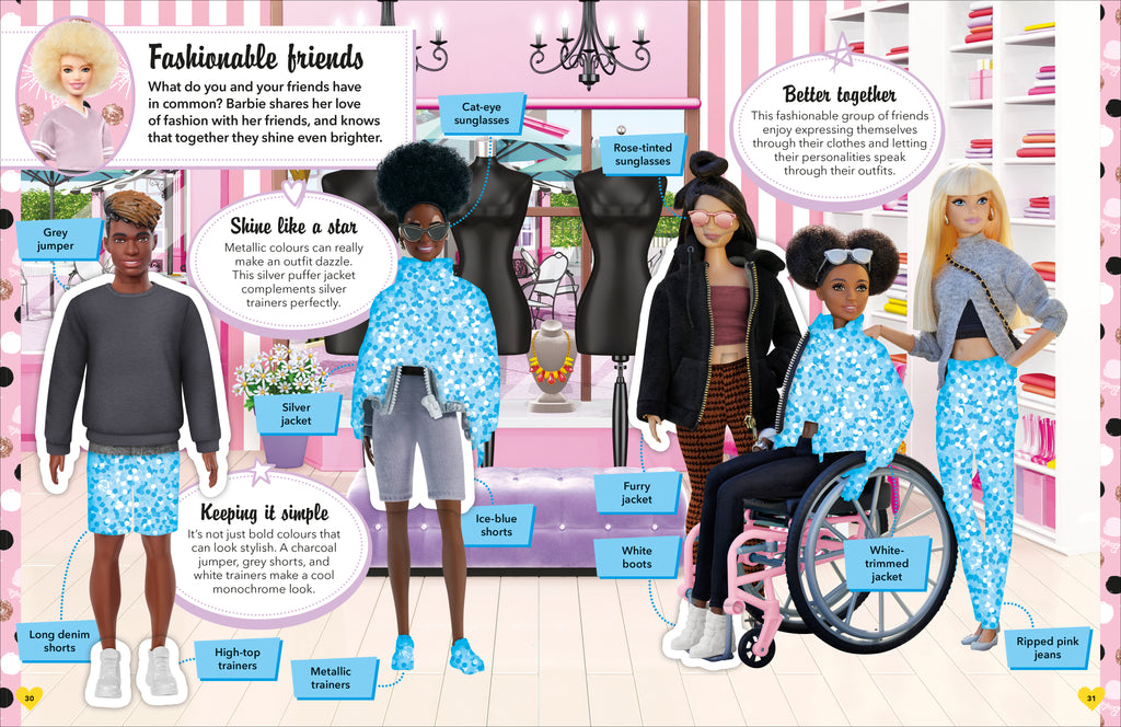 Barbie Dress Up Ultimate Sticker Collection-Spread, Image, (PRHC, Design, Do, Not, Use)-6