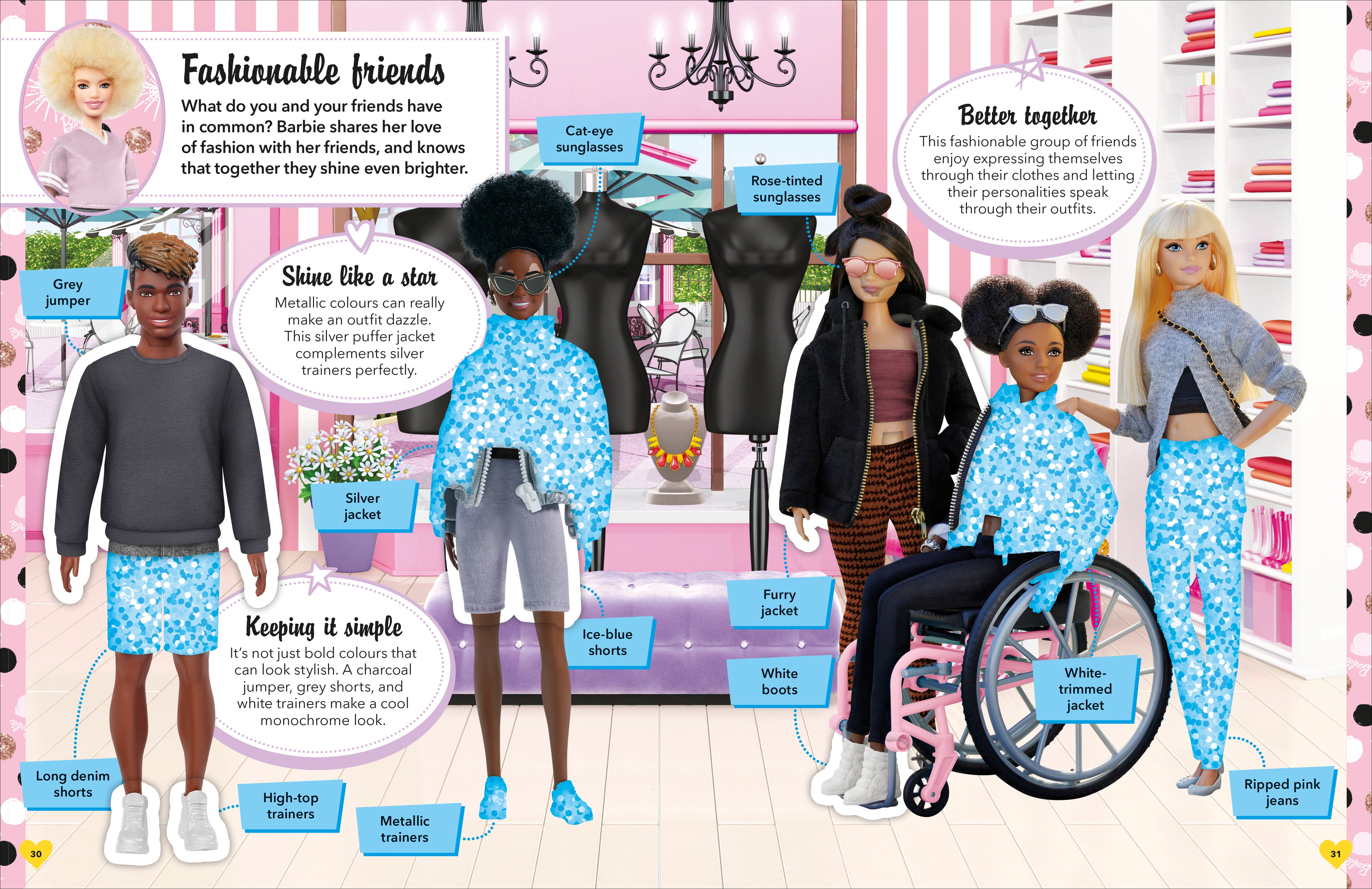 Barbie Dress Up Ultimate Sticker Collection-Spread, Image, (PRHC, Design, Do, Not, Use)-6