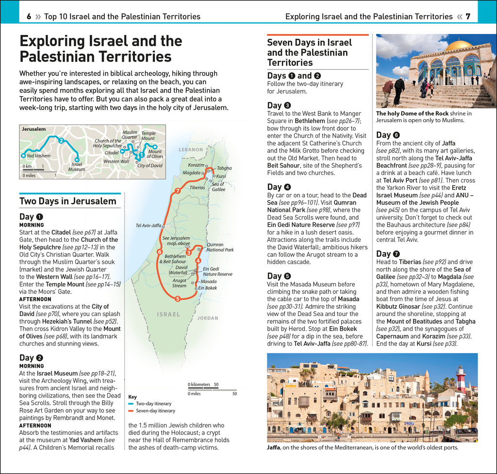 DK Top 10 Israel and the Palestinian Territories