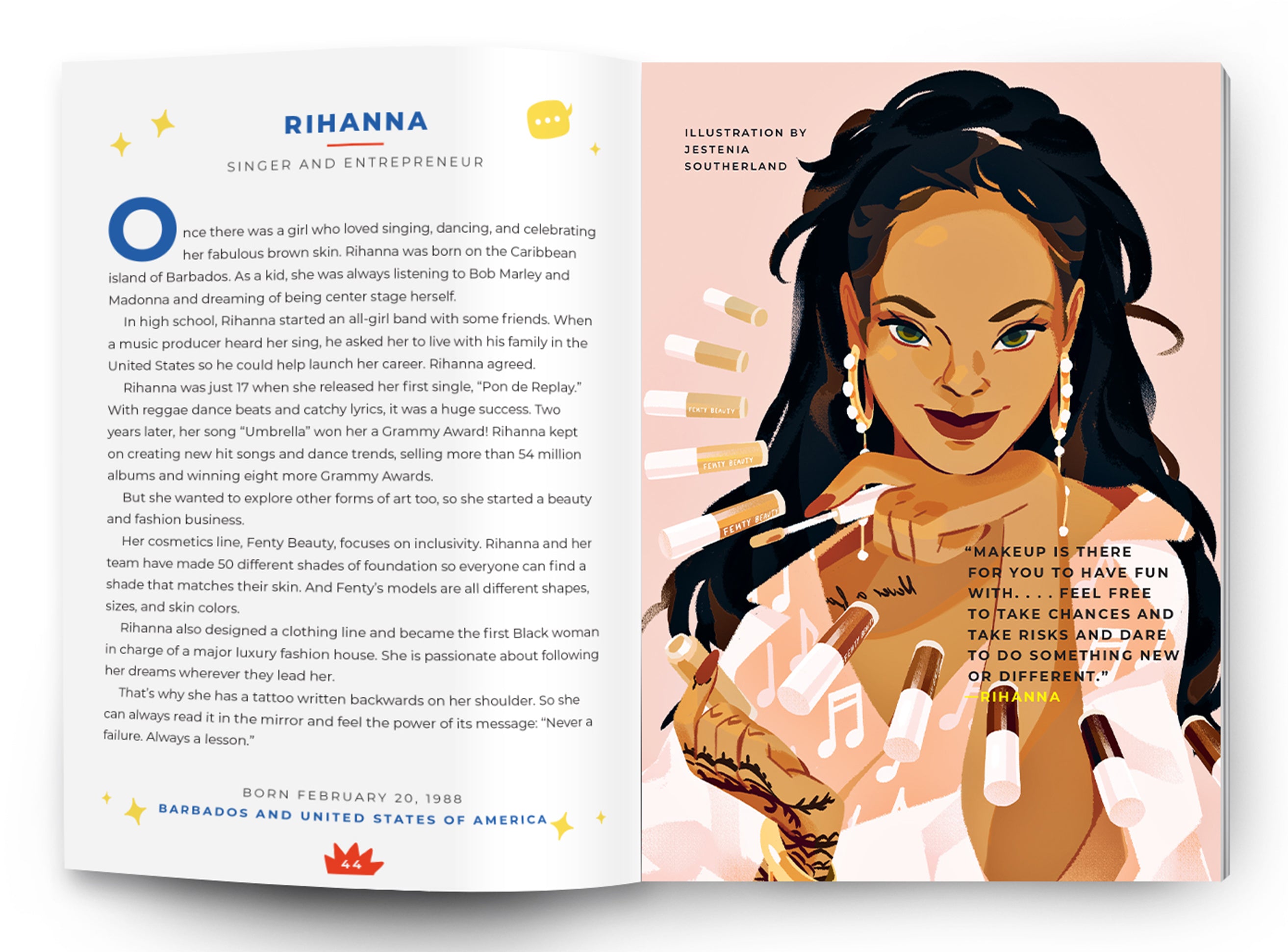 Rebel Girls Awesome Entrepreneurs: 25 Tales of Women Building Businesses-spread image