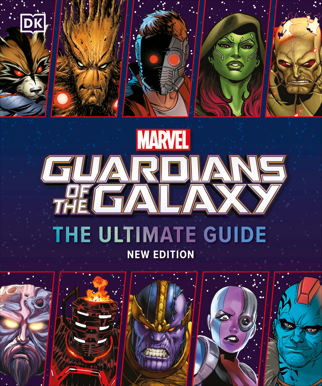 9780241574782-Marvel Guardians of the Galaxy The Ultimate Guide New Edition-Jacket Image
