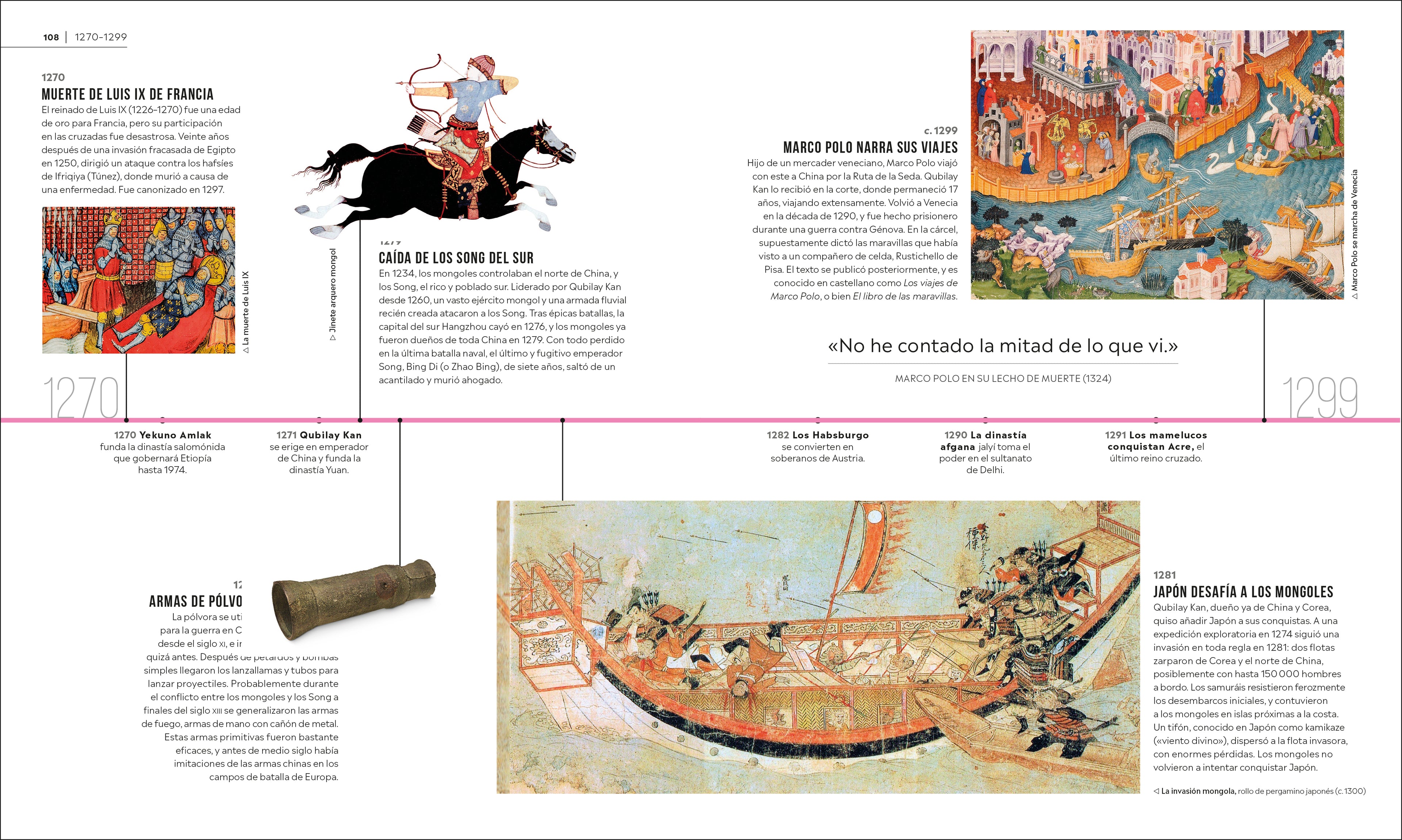 Historia universal (Timelines of World History)-Spread, Image, (PRHC, Design, Do, Not, Use)-3