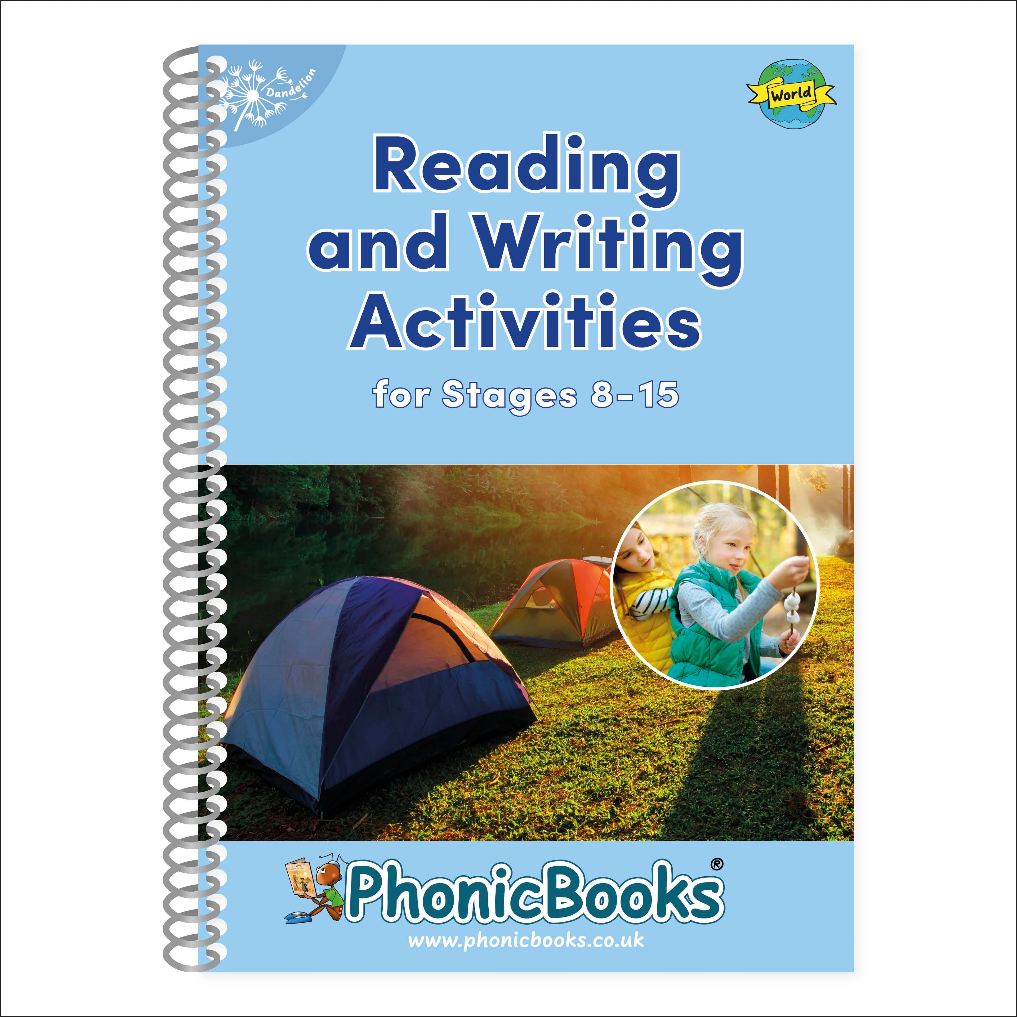 9780241666647-Phonic Books Dandelion World Reading and Writing Activities for Stages 8-15-Jacket Image