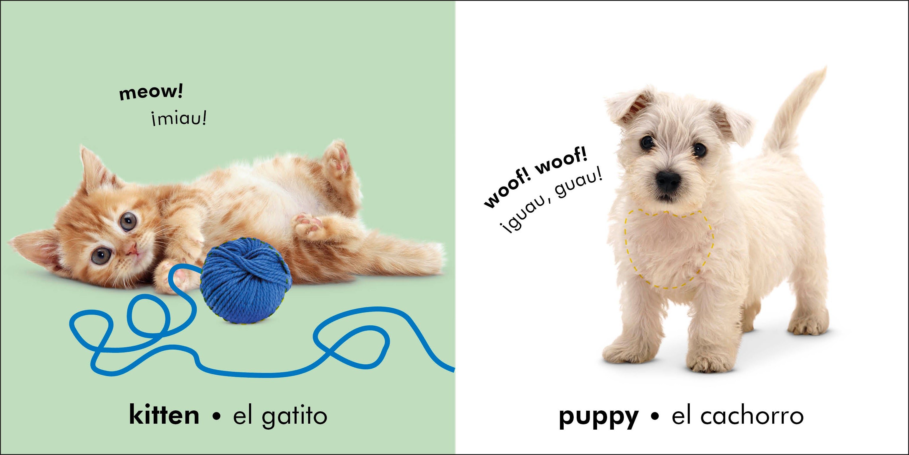 Bilingual Baby Touch and Feel: Animals - Los animales-image