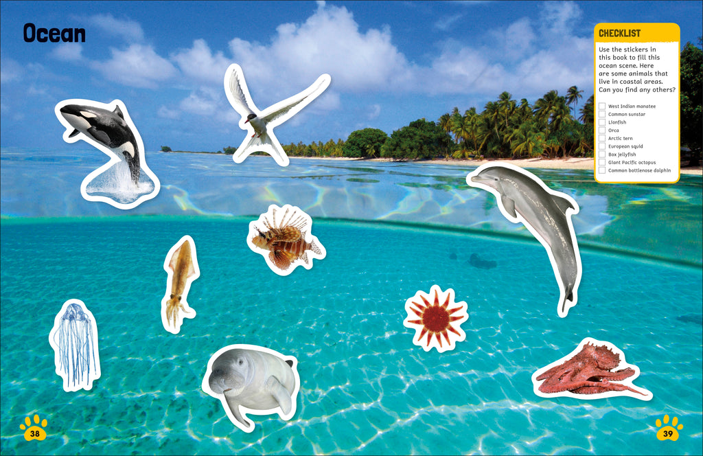Sticker Encyclopedia Animals