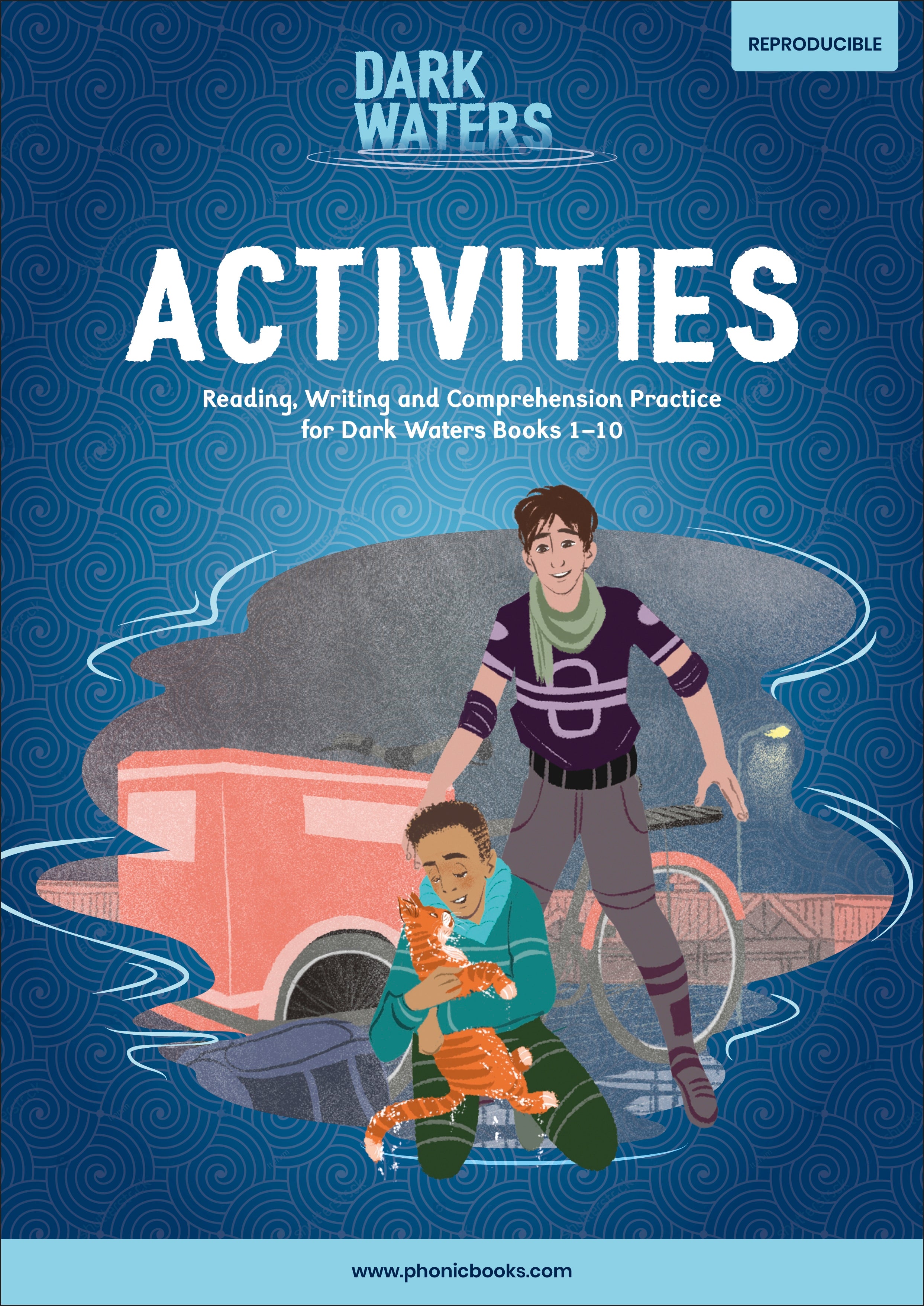 Phonic Books Dark Waters Activities jacket image