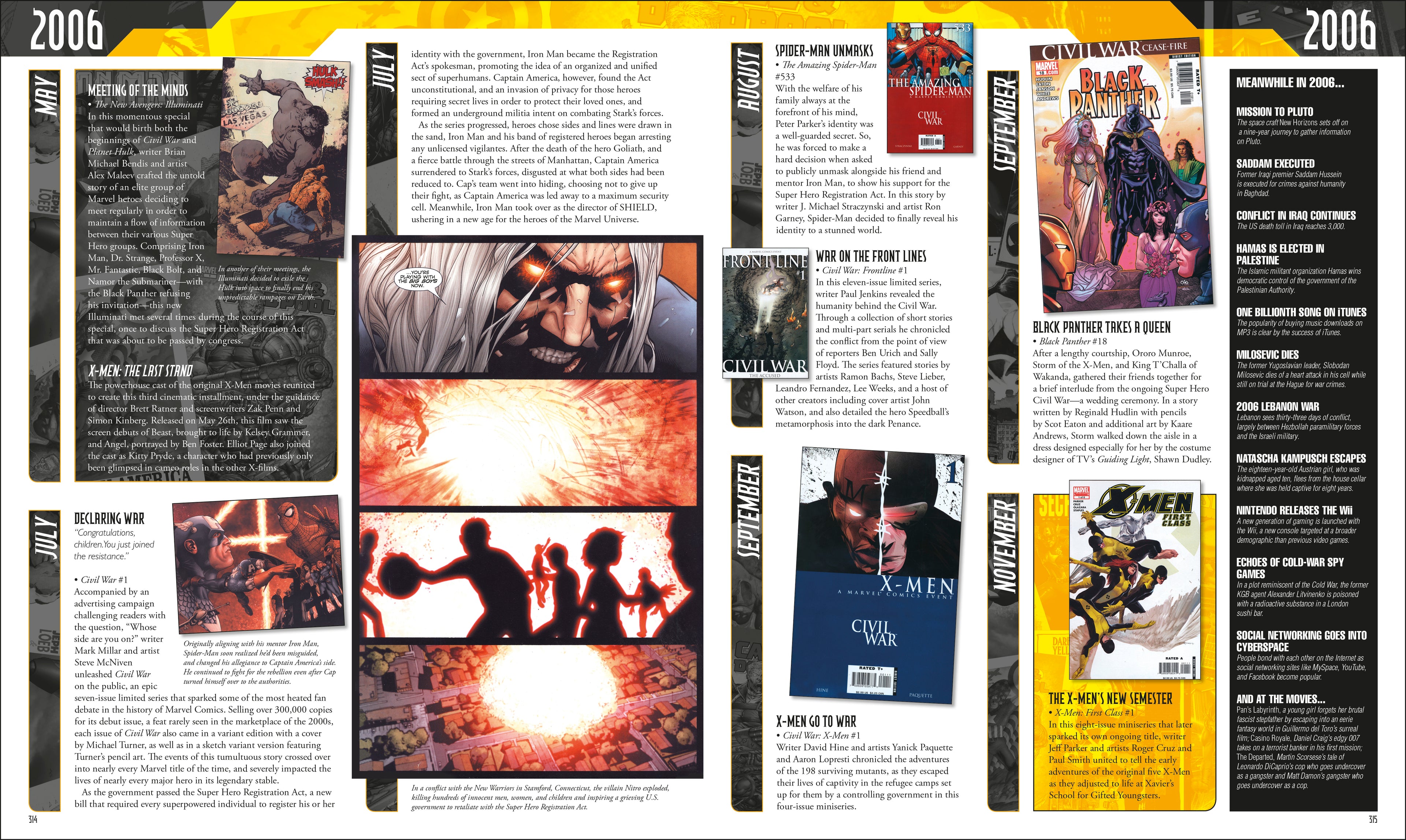 Marvel Year By Year A Visual History New Edition-spread image