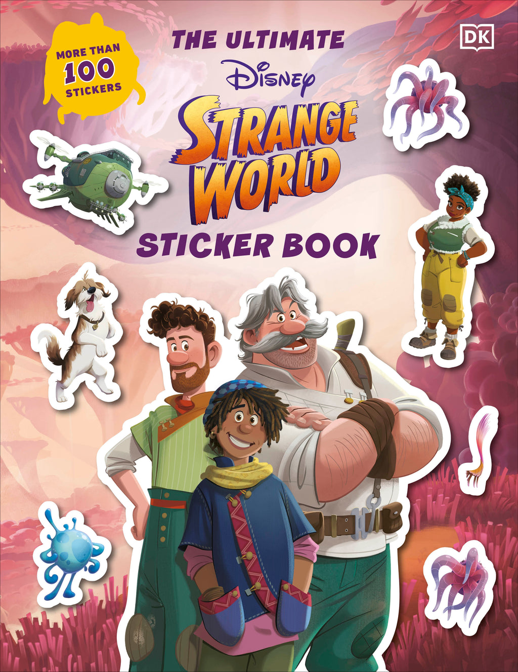Disney Strange World Ultimate Sticker Book cover