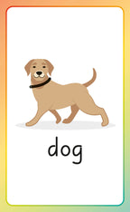 English for Everyone Junior English Alphabet Flash Cards-spread image