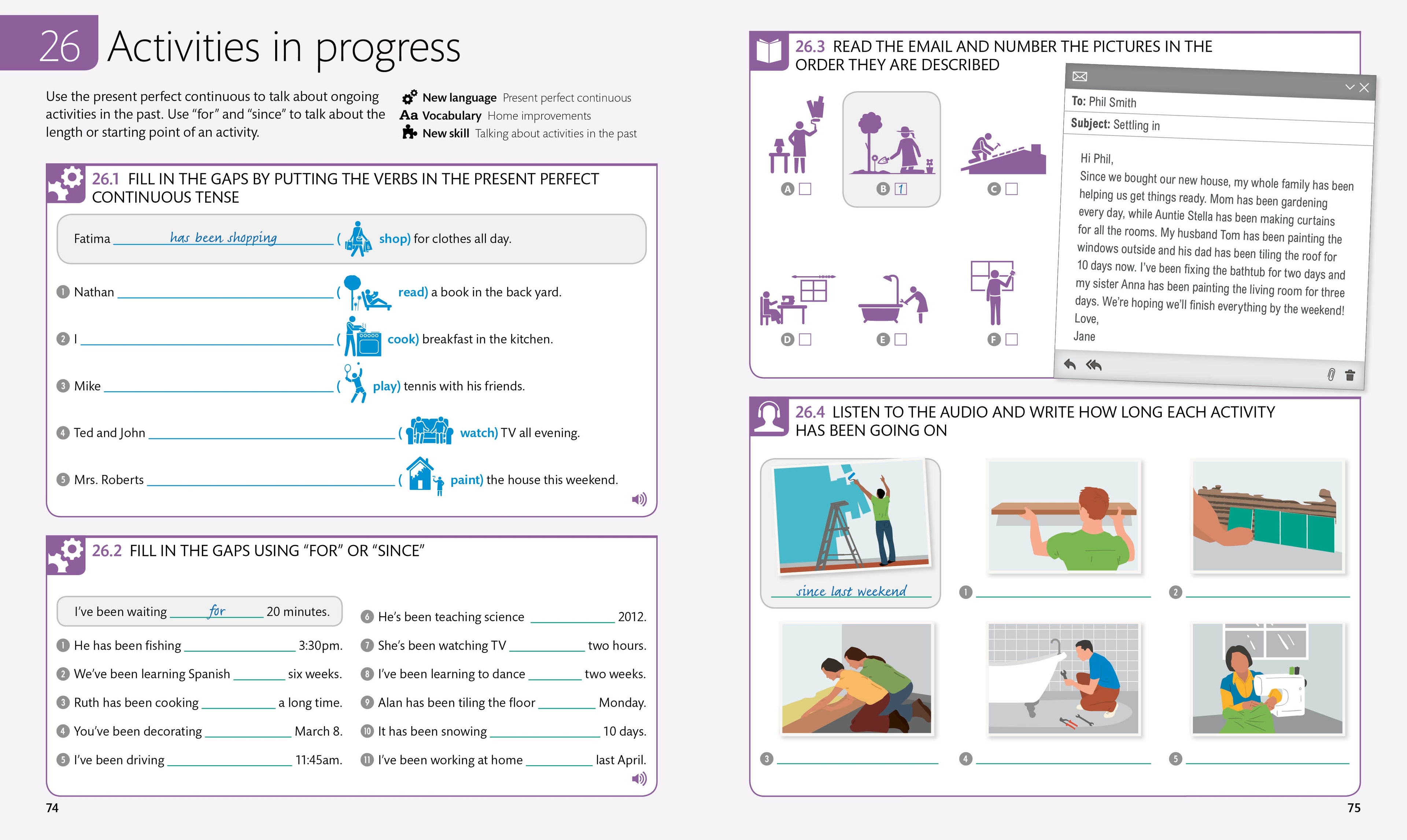 English for Everyone: Level 3: Intermediate, Practice Book
