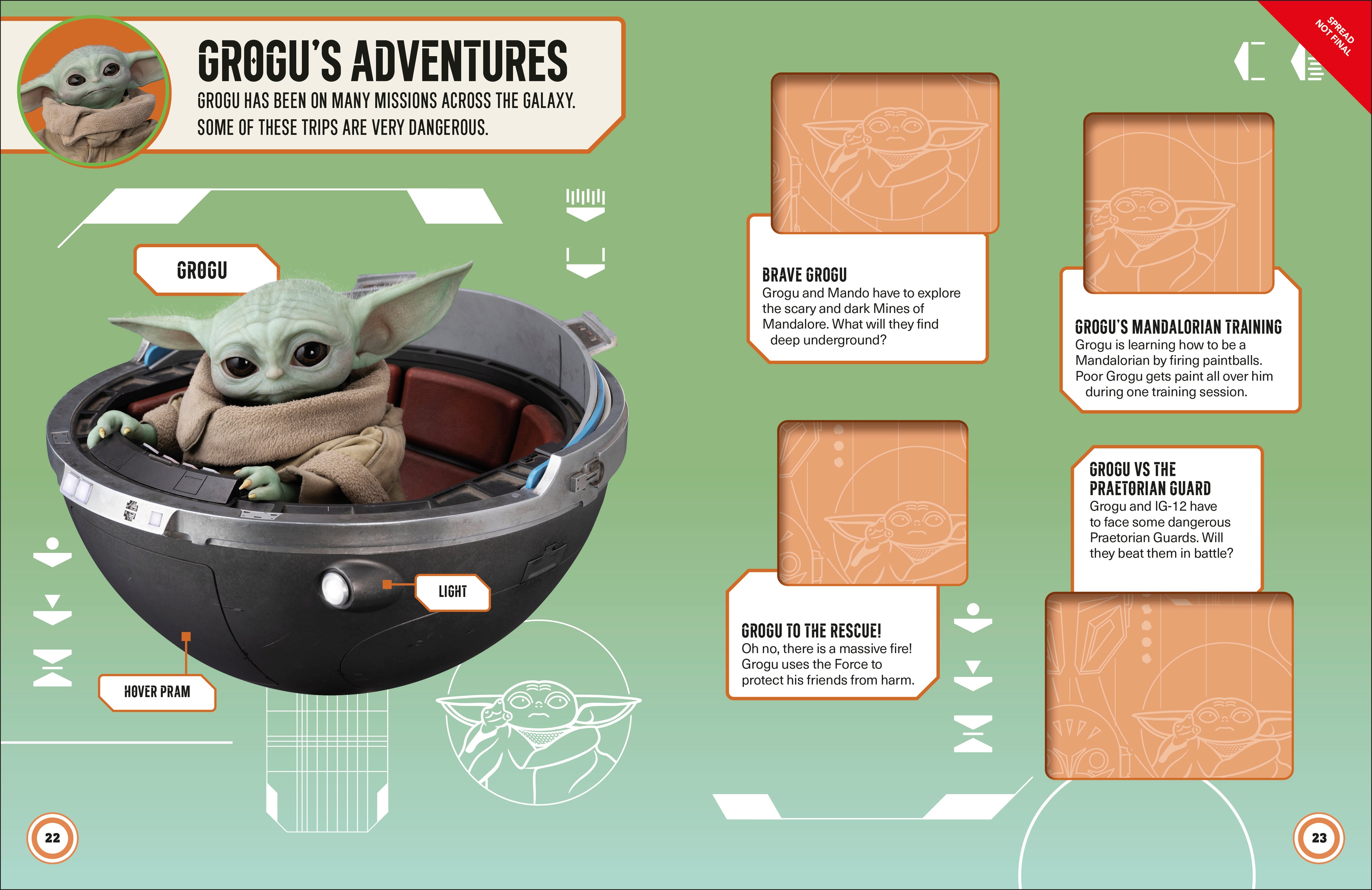 Star Wars The Mandalorian Grogu Ultimate Sticker Collection