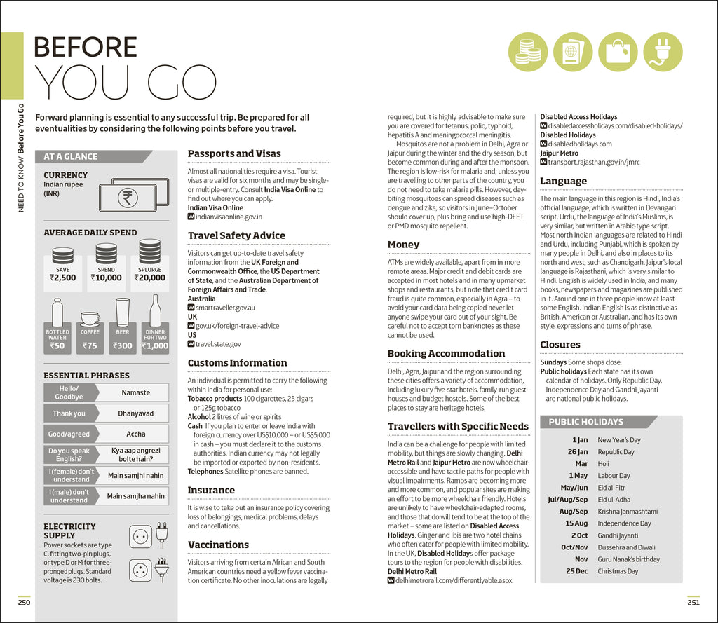 DK Delhi, Agra and Jaipur