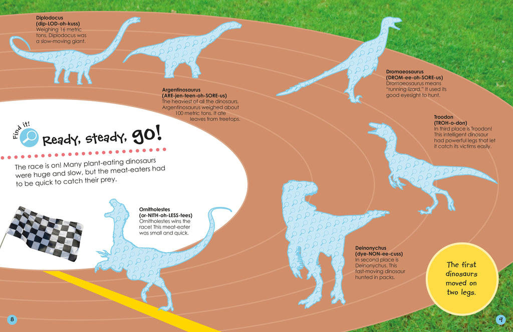 Ultimate Sticker Book: Dinosaurs
