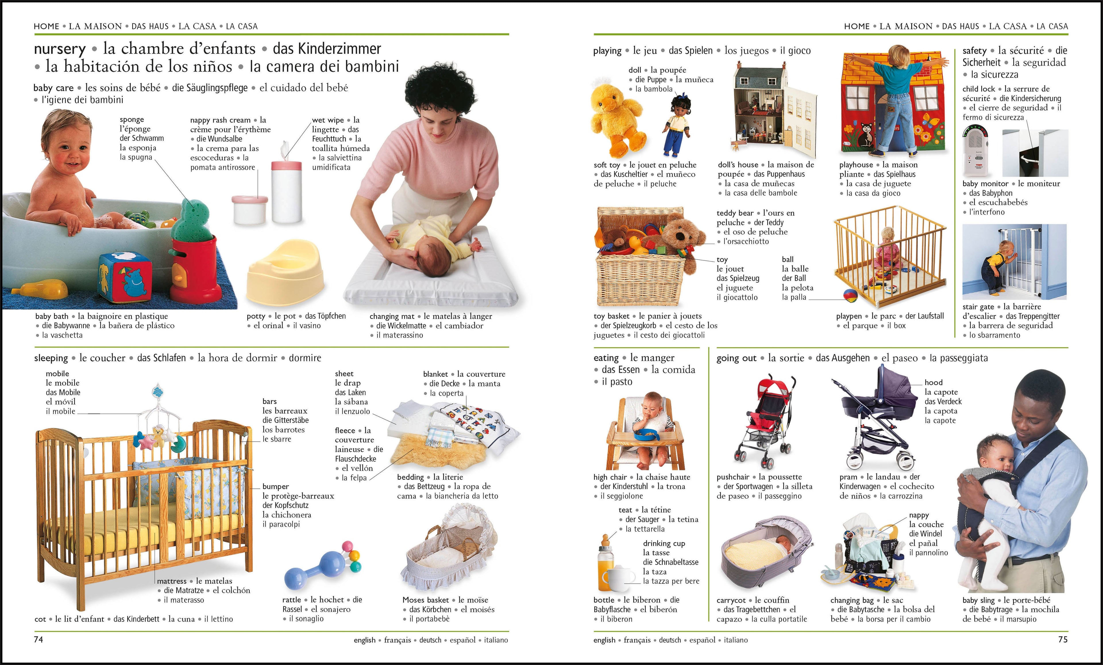 5 Language Visual Dictionary