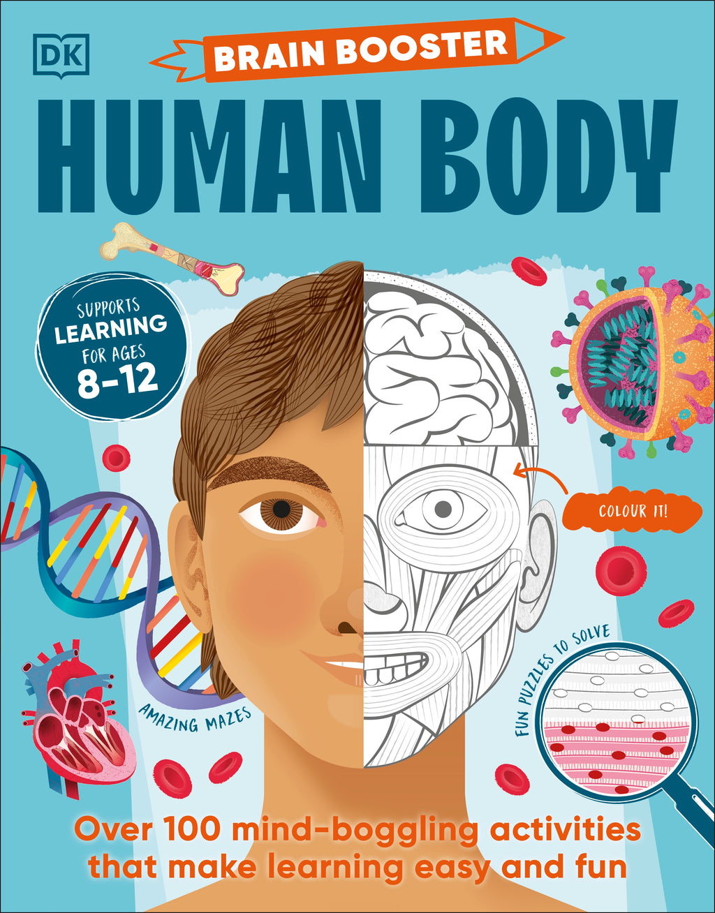 Brain Booster Human Body-book cover
