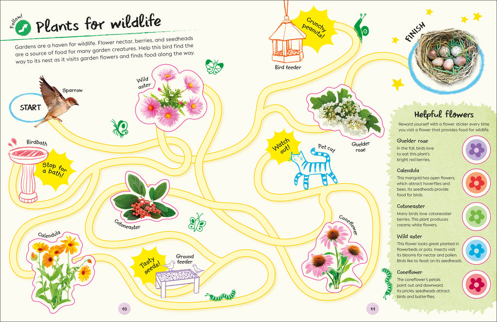 Ultimate Sticker Book Garden Flowers-Spread, Image, (PRHC, Design, Do, Not, Use)-3
