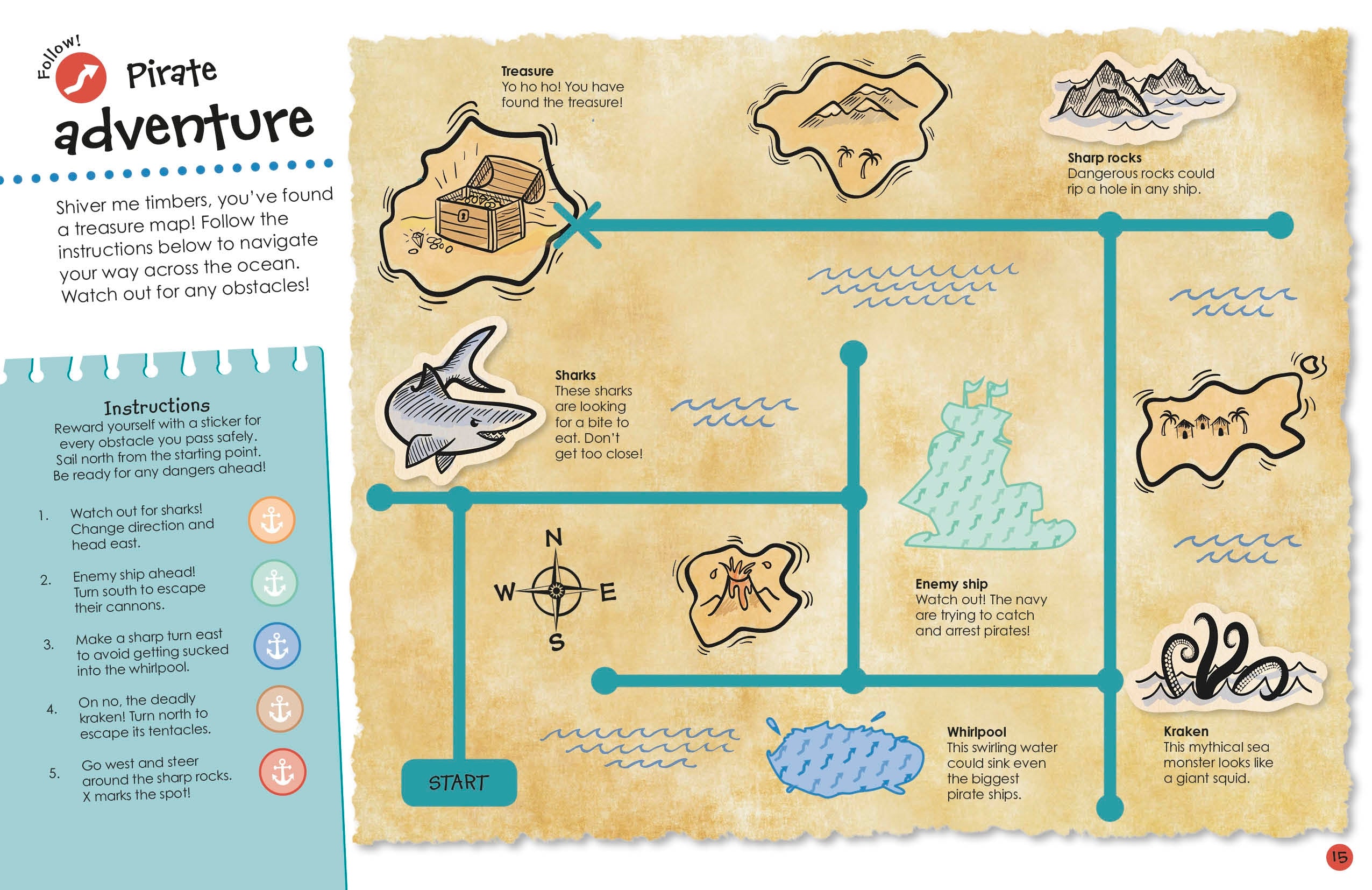 Ultimate Sticker Book Pirates