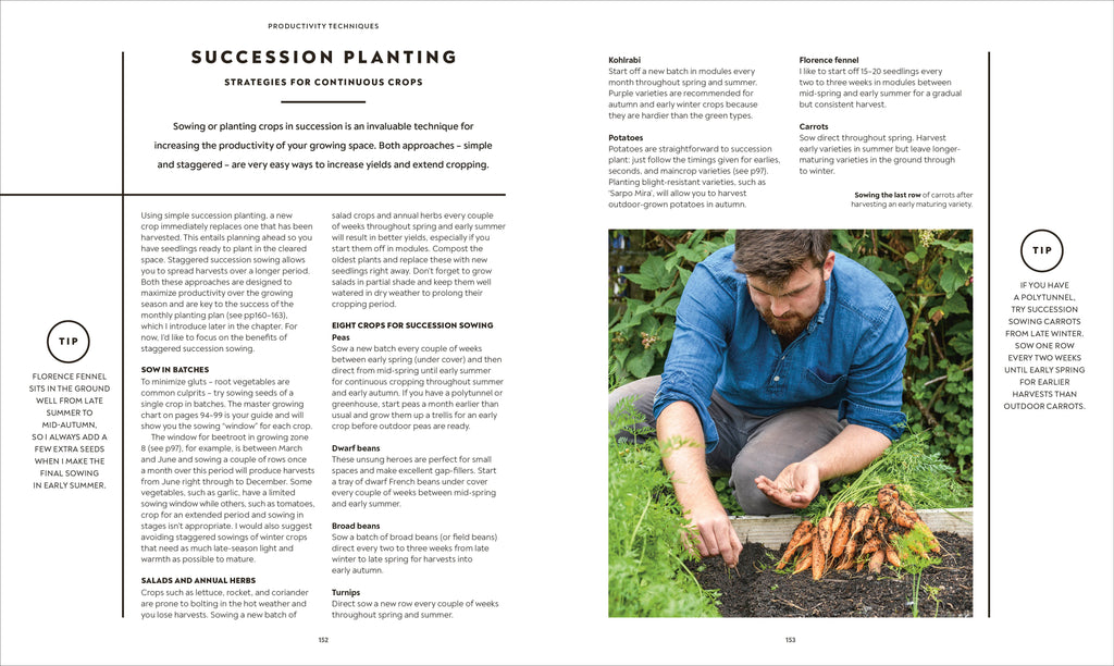 The Vegetable Grower's Handbook-spread image