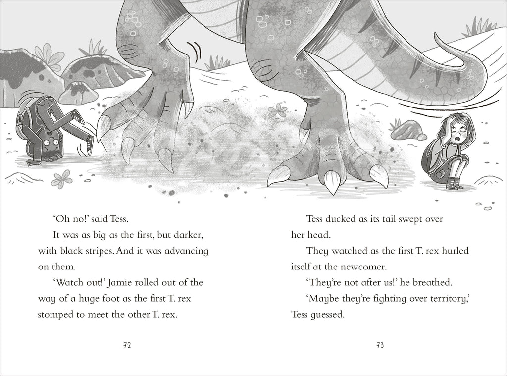 Dinosaur Club: Adventures in Dino World-Spread, Image, (PRHC, Design, Do, Not, Use)-3