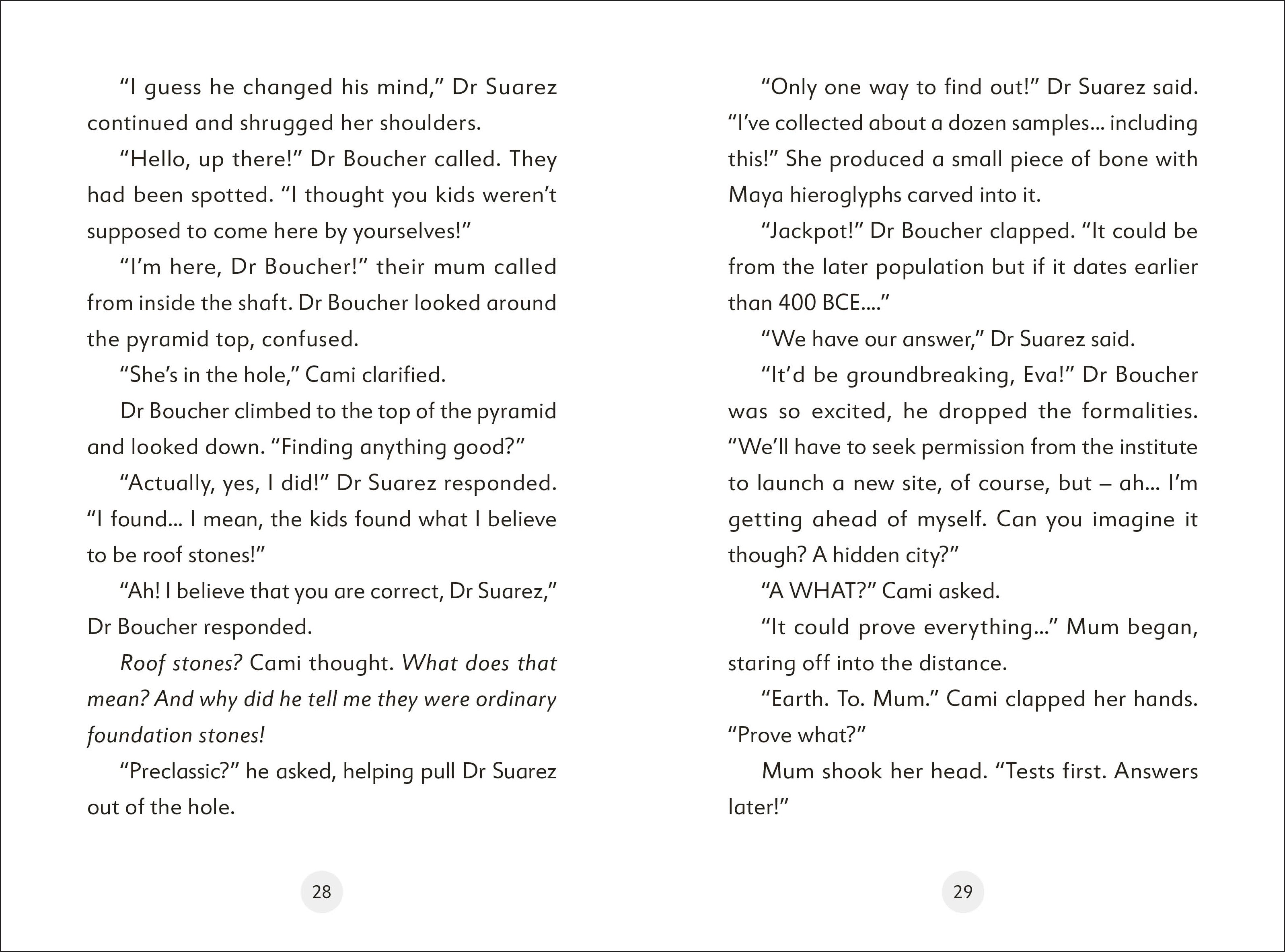 You've Got This! Maya Pyramid Mystery