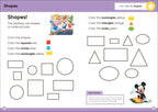 Disney Learning Get Ready for Math (Ages 3-5)-Spread, Image, (PRHC, Design, Do, Not, Use)-4