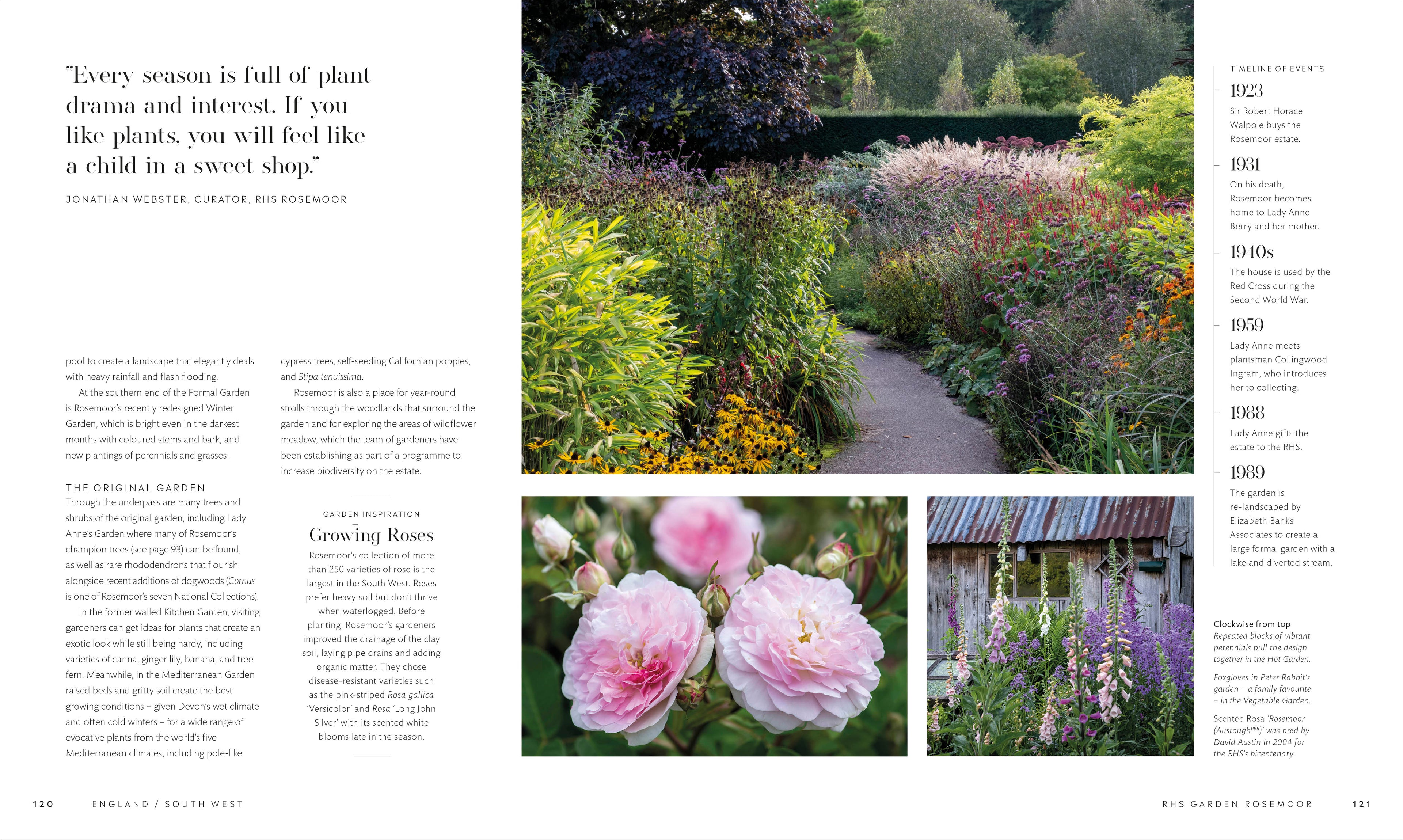 RHS Gardens of Great Britain and Ireland-Spread, Image, (PRHC, Design, Do, Not, Use)-4