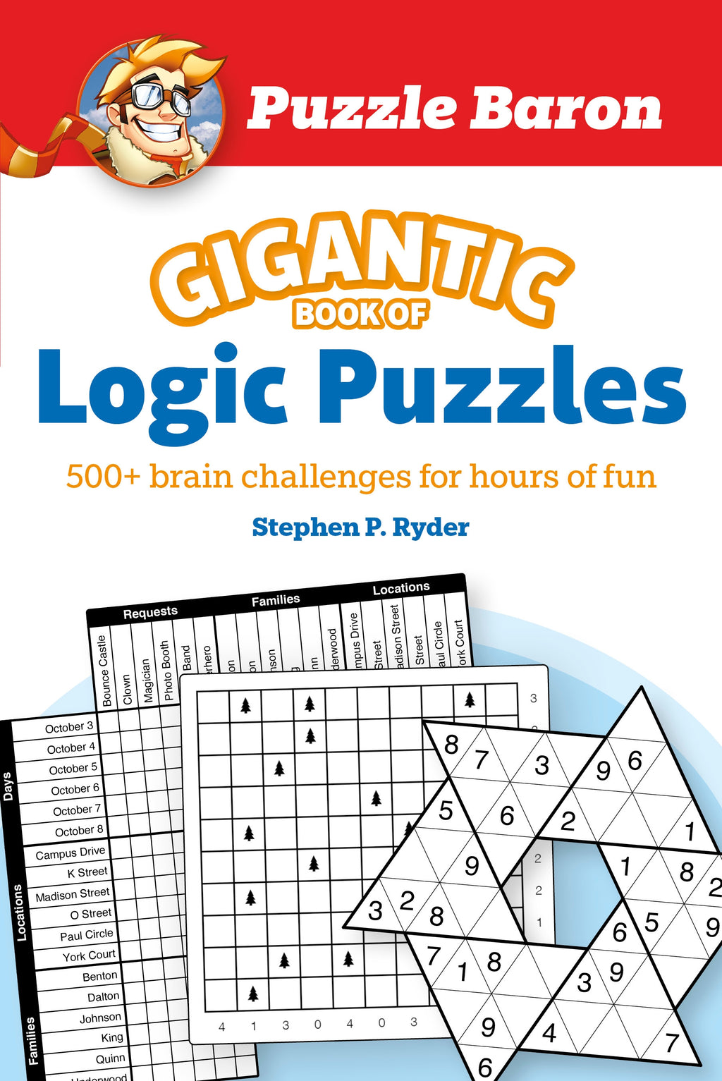 Puzzle Baron's Gigantic Book of Logic Puzzles cover